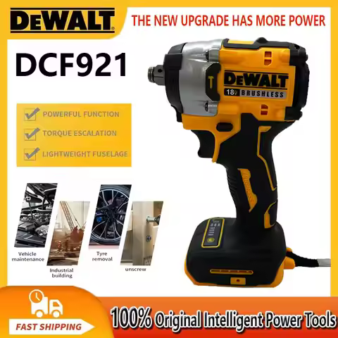 DEWALT DCF921 ATOMIC 20V MAX Cordless Wrench 1/2 in Cordless Impact Wrench Variable Speed Charging W