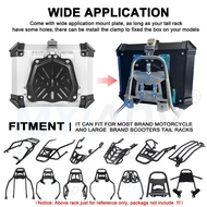 80L 85L 100L Universal Motorcycle Tail Box Trunk Rear Luggage Tool Cases For BMW R1200GS F750GS G310