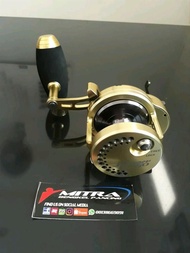 Reel OH Poseidon Ocean Next 50 L Left Handle Gold Star Drag overhead