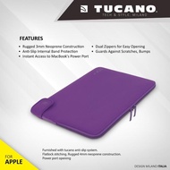 TUCANO SLEEVE SECOND SKIN CHARGE UP FOR LAPTOP MACBOOK UP TO 13" (BFCUPMB13) 13" SLEEVE LAPTOP BAG