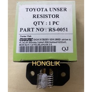 TOYOTA UNSER AIRCOND BLOWER RESISTOR