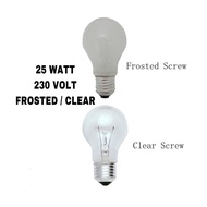 CHIYODA G-45 25W FROSTED / CLEAR BULB