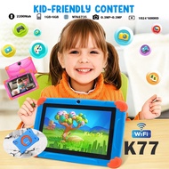 ❦Kids tabletBuy 1 get 9 gifts Tablet for Kids Toddler Tablet 7 Inch Learning Android Tablet 8GB Wifi Tab 2200MAh Kids Tab t Tab murah Tablet Murah Dual Camera Educational Games Parental Control  Toddler Tablet with Kids Software Kid-Proof YouTube☞