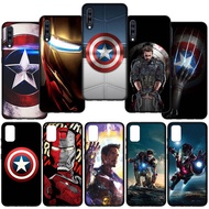 Xiaomi Redmi 10C 10A 9T 9A 7 Red mi Soft Casing Cover E1-EC41 Iron Man Marvel Captain America TPU Ho