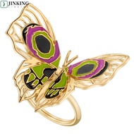 JINKING Jinx Ekko Necklace Ring, Game LOL League of Legends Necklace, Cool Arcane Season 2 Cosplay C