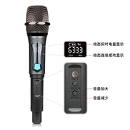 K KTV Charging Signal Connection Power Real-Time Dynamic Display Wireless Microphone K Song Universa