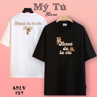 Adlv 137 High-Quality Cotton 2-Way Cotton T-Shirt - My Tu Store