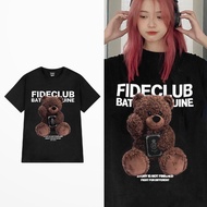 Short Sleeved T-Shirt For Men, Loose Fit, Oversized Trendy Summer 2025 New Clothing, Men's Pure Cott