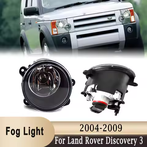 Front Bumper Fog Lights for Land Rover Discovery 2 3 Range Rover Sport L322 H11 3000K Driving Light 