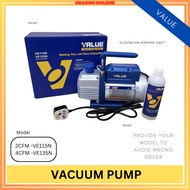 VALUE Vacuum Pump VE115N 2.0CFM | VE135N 4.0CFM