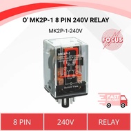 O' MK2P-1 8 PIN 240V RELAY