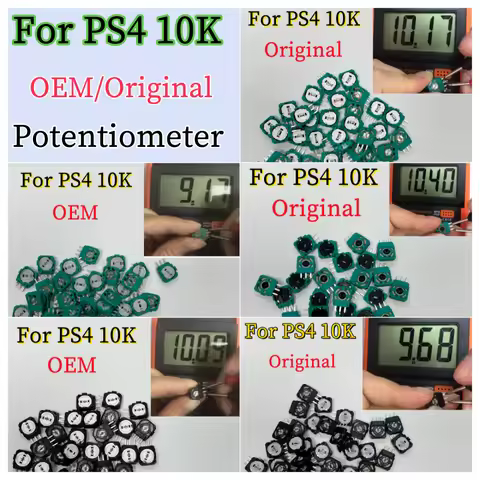 100pcs Original New 3D Analog Micro Switch Sensor for PS4 Controller 3D Thumbstick Axis Resistors Po