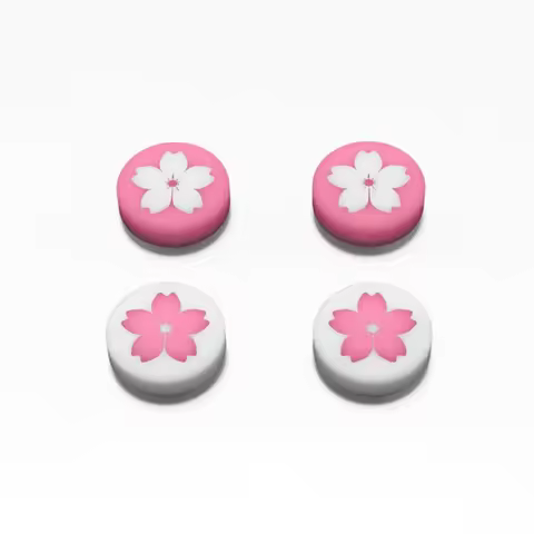 4PCS Colorful Big Joystick Cap Silicone Accessories Game Console Joystick Rocker Non-slip for Odin 2