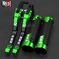 For KAWASAKI Er-5 Er5 2004 2005 Motorcycle Acessories Extendable Folding Adjustable Brake Clutch Le