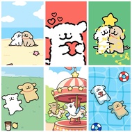 100% SG SELLER MALTESE EZ-LINK CARD STICKER / CUTE DOGGY STICKER / CUSTOMISE NFC CARD STICKER / CUTE