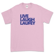 LIVE LAUGH LAUFEY T-SHIRT 100% cotton t shirt cotton t shirt 100%