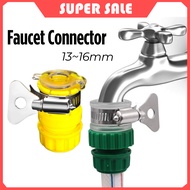 1pcs Water Pipe Connector with Lock Universal Water Faucet Adapter Water Hose Penyambung Paip Getah