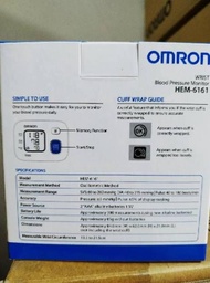 Tensi Digital Omron Hem-6161 / Tensi pergelangan omron / tensi omron