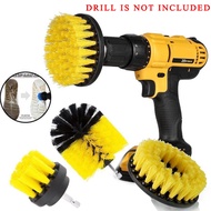 3Pcs/Set Tile Grout Power Scrubber Cleaning Drill Brush Tub Cleaner Combo Tool