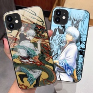 Gintama 02 Glass Phone Case For iPhone 17 Air 16 Pro Max 16e 15 Pro Max 14 13 12 11