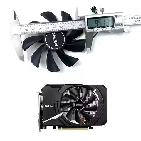 NEW Cooling Fan 95MM 4PIN XY-D10015SH CF1010U12S GTX1660 ITX GPU FAN For MSI GTX1660 SUPER AERO GTX 