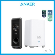 Eufy Security by Anker S330 Video Door Bell Camera Dual Cam 2K Battery-Powered with HomeBase Wireless Doorbell E8213