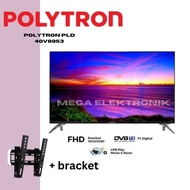 polytron pld 40v8953 digital tv 40 inch - tv dan bracket