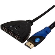 1 to 3 HDMI splitter brand Sl3103pt1m 3x1 Port Hdmi Switch3x1 with 3feet Hdmi Pigtail Cable in ABS B