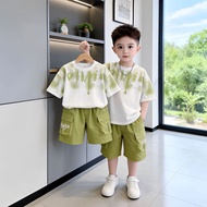 Boy Suit Fashionable Children 4 Short Sleeve Handsome Year Old Boy Baby Summer Sleeveless Clothes 20