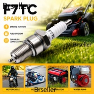 BRSELLER F7TC Plug, Metal Standard Spark Plug, F7TC Engine Spark Plug