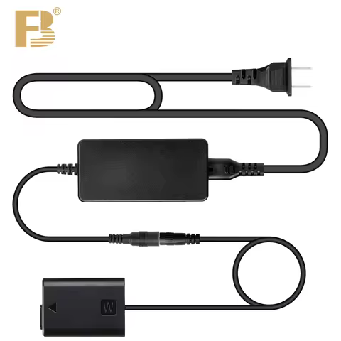 FB NP-FW50 Dummy Battery Adapter Kit AC Power Supply For Sony NEX-6 NEX7 A6300 A7M2 ILCE-6000 DSC-RX
