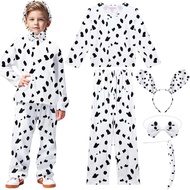 Kostum Dalmatian untuk Kanak-Kanak 100 Hari Sekolah Pakaian Kostum Dalmatian untuk Lelaki dan Peremp
