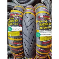TAYAR NVX Scooter Swallow Razor SB148 Bunga Deli Tire Slash SB-148 Tubeless110/80-14 / 140/70-14 Tay