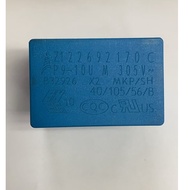 EPCOS 10uF 20% 305Vac MKP X2, P = 38mm Safety Capacitor B32926C3106M Z1