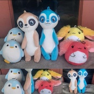 GANTUNGAN Bestie Couple Keychain Doll