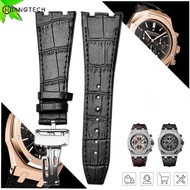 ■ Hiangtech leather strap for AP Audemars 15400 15703 Royal Oak Offshore Series Men's watch 26mm Business Leather Strap