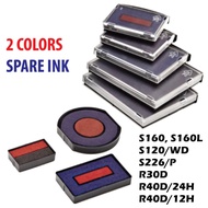 COLOP Ink Pad  2 COLOR E/10/2 S160 S160/L, E/12/2 S120/WD, E/200/2 S226/P, E/R30/2 R30D, E/R40/1D/2 