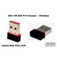 Tinytech 150mbps usb mini wifi dongle 802.11n
