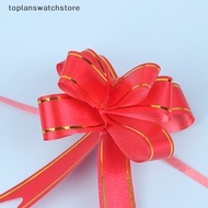 OL  20 Pcs Ribbon Pull Bows Gift Knot Ribbon Wedding Gift Decoration Gift Wrapping Bows Packing Car Decor n