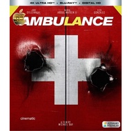 4K Blu ray Movie English Ambulance 2022
