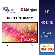 Samsung Crystal Processor 4K UHD Smart TV (55") UA55DU7000KXXM Televisyen