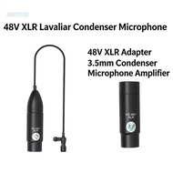 【3C】 Efficient 48V Power 3Pin XLR To 3 5MM Converter For Clear Recording And Live Streaming