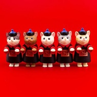 日本Kitan 扭蛋 殭屍貓 整盒 5個