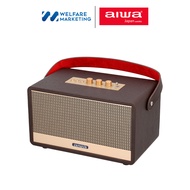 ของแท้ ส่งจากไทย AIWA Retro Heritage Bluetooth Speaker ลำโพงบลูทูธพกพา BASS++