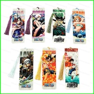 GC4 One Piece Anime Acrylic Tassels Bookmark Gift For Kids Souvenirs Collections CG4