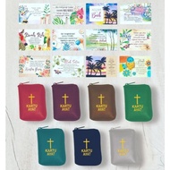 Yeraya Allah Gold Verse Card Life contains 49pcs + Wallet Firman Bible Verse Card Bible Divider and 