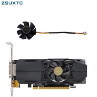 HL FS1250-S2053A 47mm DC12V 0.19A 3Pin GTX1050 For GIGABYTE GTX 1030 1050 1050Ti OC Low Profile 750 