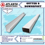 ATLANTA DURACON PVC GUTTER AND DOWNSPOUT 4FT