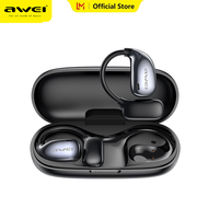 Awei OWS หูฟังบลูทูธไร้สายแบบเปิดหูหูฟังหูชนิดแขวน IPX6เสียงสเตอริโอกันน้ำเวลาเล่น20ชั่วโมง