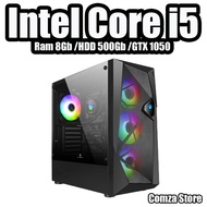 Comza Store คอมพิวเตอร์ Core-i5 /GTX 1050 /Ram 8Gb /Hdd 500Gb พร้อมใช้งาน พร้อมจัดส่งด่วน Case COOLM